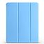 Apple iPad Air 10.9 2020 (4.Nesil) Zore Smart Cover Kalem Bölmeli Standlı 1-1 Kılıf Mavi
