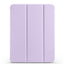 Apple iPad Air 10.9 2022 (10.Nesil) Zore Smart Cover Kalem Bölmeli Standlı 1-1 Kılıf Lila