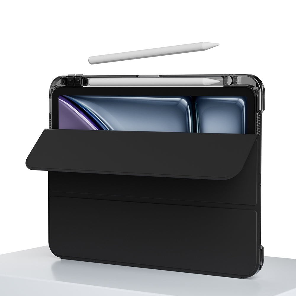 Apple iPad Air 11 2024 Kılıf Magnetik Ayrılabilen Airbagli Zore Sliding Tablet Kılıfı