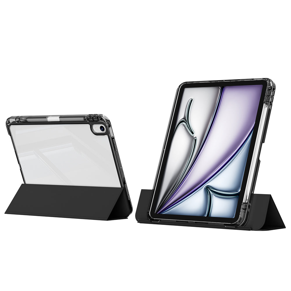 Apple iPad Air 11 2024 Kılıf Magnetik Ayrılabilen Airbagli Zore Sliding Tablet Kılıfı