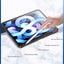 Apple iPad Air 11 2024 Kılıf Zore Nort Arkası Şeffaf Standlı Kılıf Lacivert