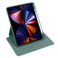 Apple iPad Air 11 2024 Kılıf Zore Termik Kalem Bölmeli Dönebilen Standlı Kılıf Gri