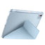 Apple iPad Air 11 2024 Kılıf Zore Tri Folding Kalem Bölmeli Standlı Kılıf Kırmızı