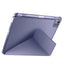 Apple iPad Air 11 2024 Kılıf Zore Tri Folding Kalem Bölmeli Standlı Kılıf Yeşil