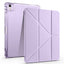 Apple iPad Air 11 2024 Kılıf Zore Tri Folding Kalem Bölmeli Standlı Kılıf Lila
