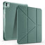 Apple iPad Air 13 2025 M3 Kılıf Zore Tri Folding Kalem Bölmeli Standlı Kılıf Mor