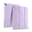 Apple iPad Air 13 2025 M3 Kılıf Zore Tri Folding Kalem Bölmeli Standlı Kılıf Lila