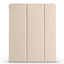 Apple iPad Air 13 2025 M3 Zore Smart Cover Kalem Bölmeli Standlı 1-1 Kılıf Gold
