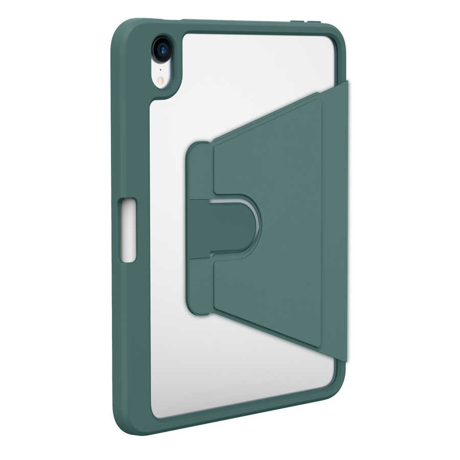 Apple iPad Mini 2021 (6.Nesil) Kılıf Zore Nayn Dönebilen Standlı Kılıf Siyah