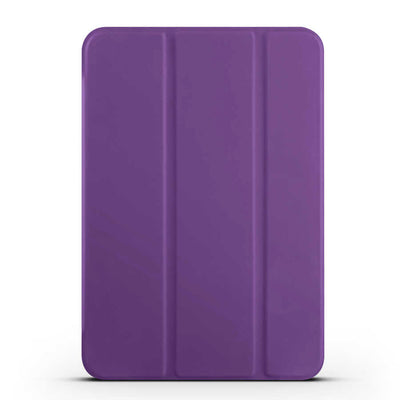Apple iPad Mini 2021 (6.Nesil) Zore Smart Cover Standlı 1-1 Kılıf Mor