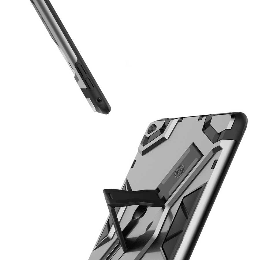 Apple iPad Mini 4 Zore Defens Tablet Silikon Siyah