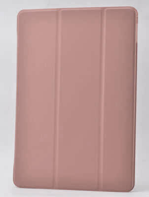 Apple iPad Mini 5 Zore Smart Cover Standlı 1-1 Kılıf Rose Gold