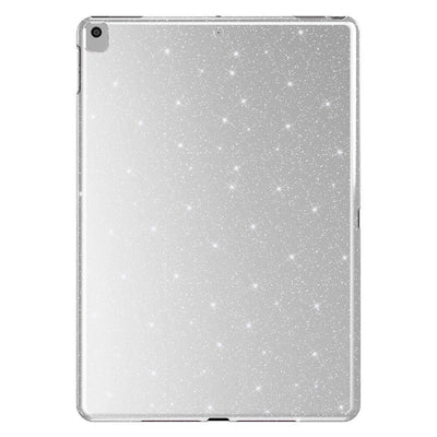 Apple iPad Pro 10.5 (7 Nesil) Simli Parlak Görünümlü Zore Tablet Koton Kılıf Gümüş