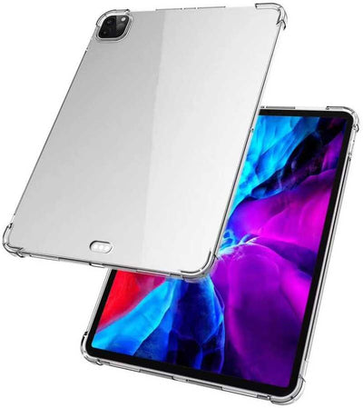 Apple iPad Pro 11 2020 (2.Nesil) Kılıf Zore Tablet Nitro Anti Shock Silikon Kapak Renksiz