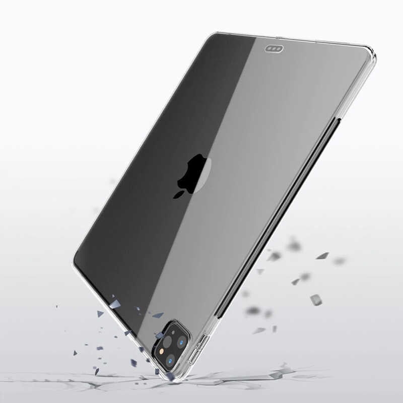 Apple iPad Pro 11 2020 (2.Nesil) Kılıf Zore Tablet Süper Silikon Kapak Siyah