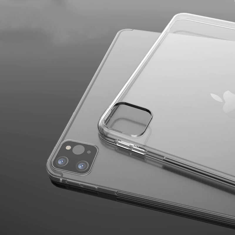 Apple iPad Pro 11 2020 (2.Nesil) Kılıf Zore Tablet Süper Silikon Kapak Siyah