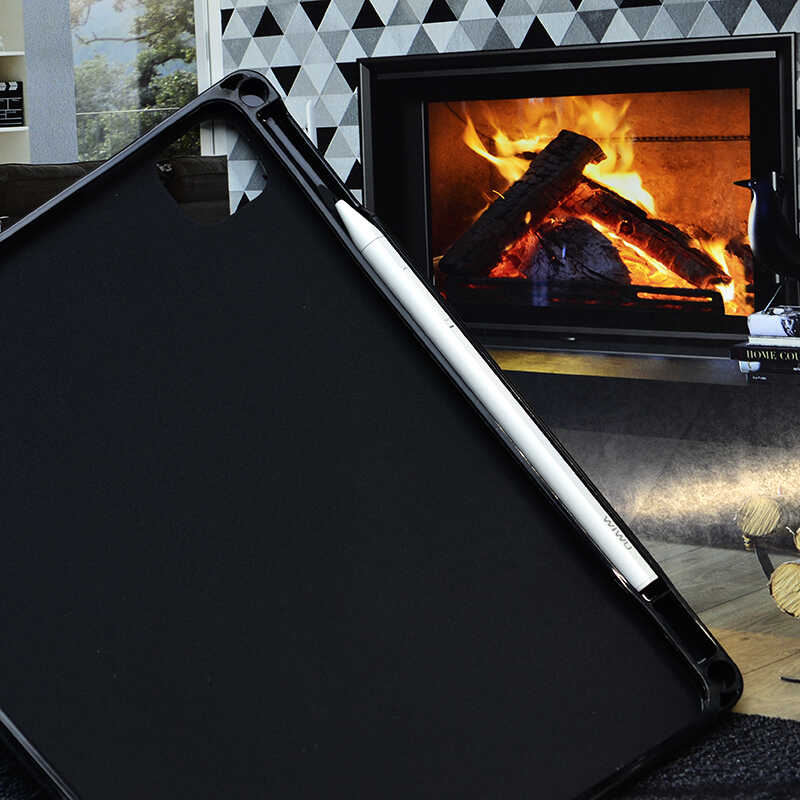 Apple iPad Pro 11 2020 (2.Nesil) Zore Kalemli Tablet Silikon Renksiz