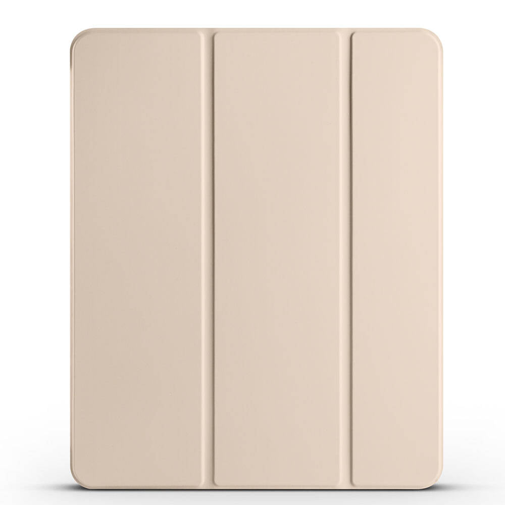 Apple iPad Pro 11 2020 (2.Nesil) Zore Smart Cover Kalem Bölmeli Standlı 1-1 Kılıf Gold
