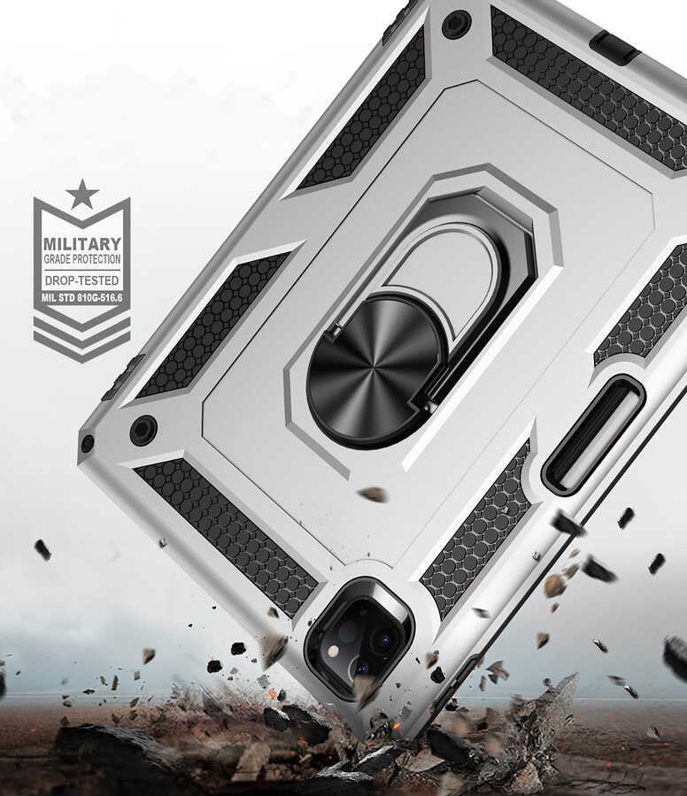 Apple iPad Pro 11 2021 (3.Nesil) Kılıf Zore Tablet Vega Kapak Mavi