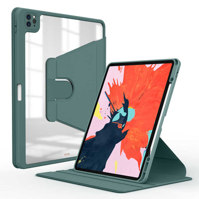 Apple iPad Pro 11 2022 M2 Kılıf Zore Nayn Dönebilen Standlı Kılıf Pembe