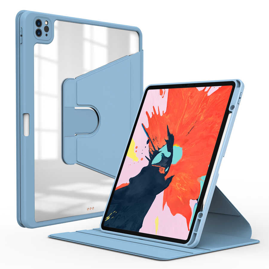 Apple iPad Pro 11 2022 M2 Kılıf Zore Nayn Dönebilen Standlı Kılıf