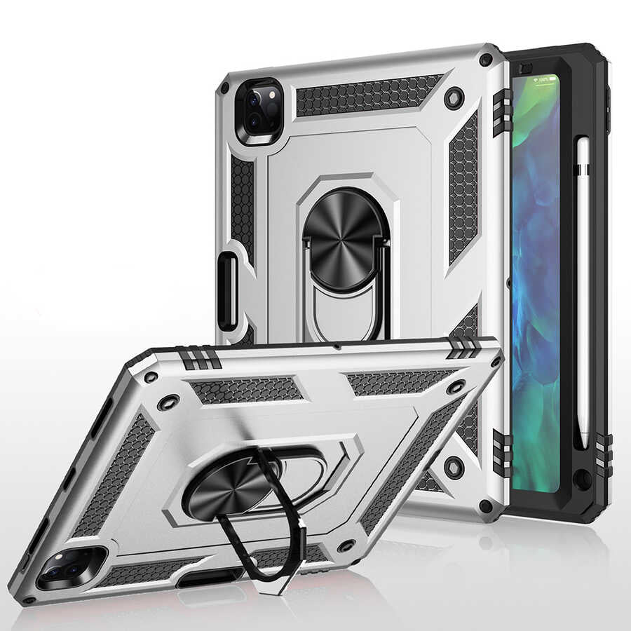 Apple iPad Pro 11 2022 M2 Kılıf Zore Tablet Vega Kapak Mavi