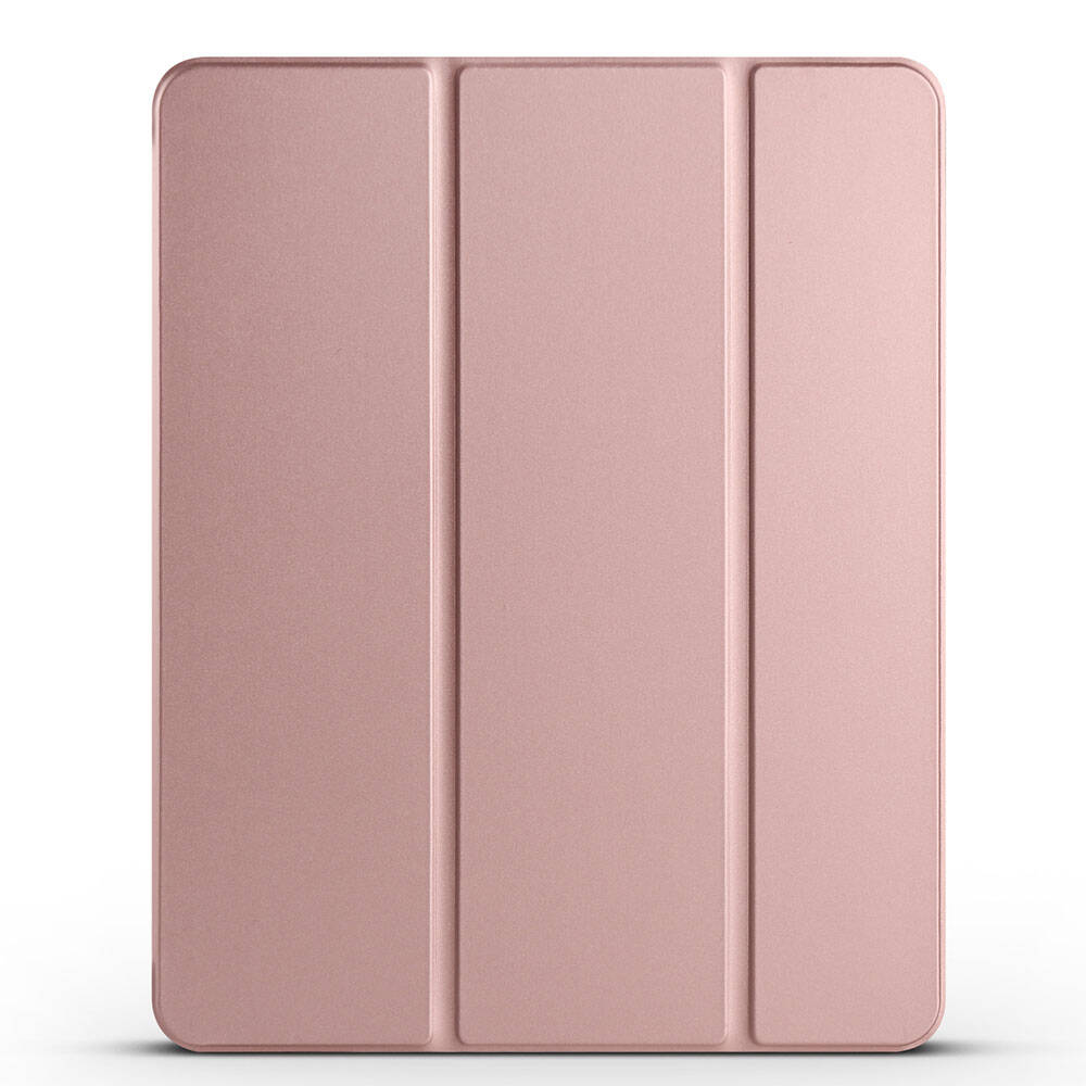 Apple iPad Pro 11 2022 M2 Zore Smart Cover Kalem Bölmeli Standlı 1-1 Kılıf Lila