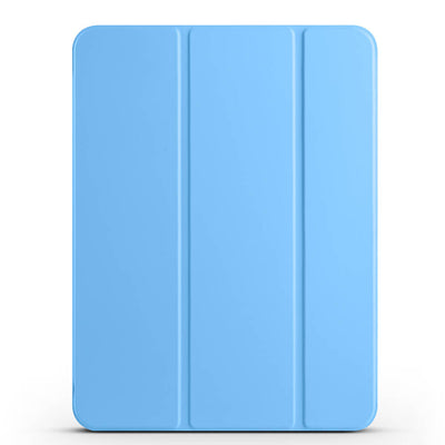 Apple iPad Pro 11 2024 Zore Smart Cover Kalem Bölmeli Standlı 1-1 Kılıf Mavi