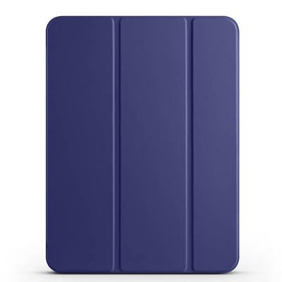 Apple iPad Pro 11 2024 Zore Smart Cover Kalem Bölmeli Standlı 1-1 Kılıf Lacivert