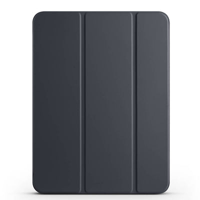Apple iPad Pro 11 2024 Zore Smart Cover Kalem Bölmeli Standlı 1-1 Kılıf Siyah