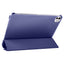 Apple iPad Pro 11 2024 Zore Smart Cover Kalem Bölmeli Standlı 1-1 Kılıf Lacivert