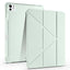 Apple iPad Pro 11 2025 M5 Kılıf Zore Tri Folding Kalem Bölmeli Standlı Kılıf Açık Yeşil
