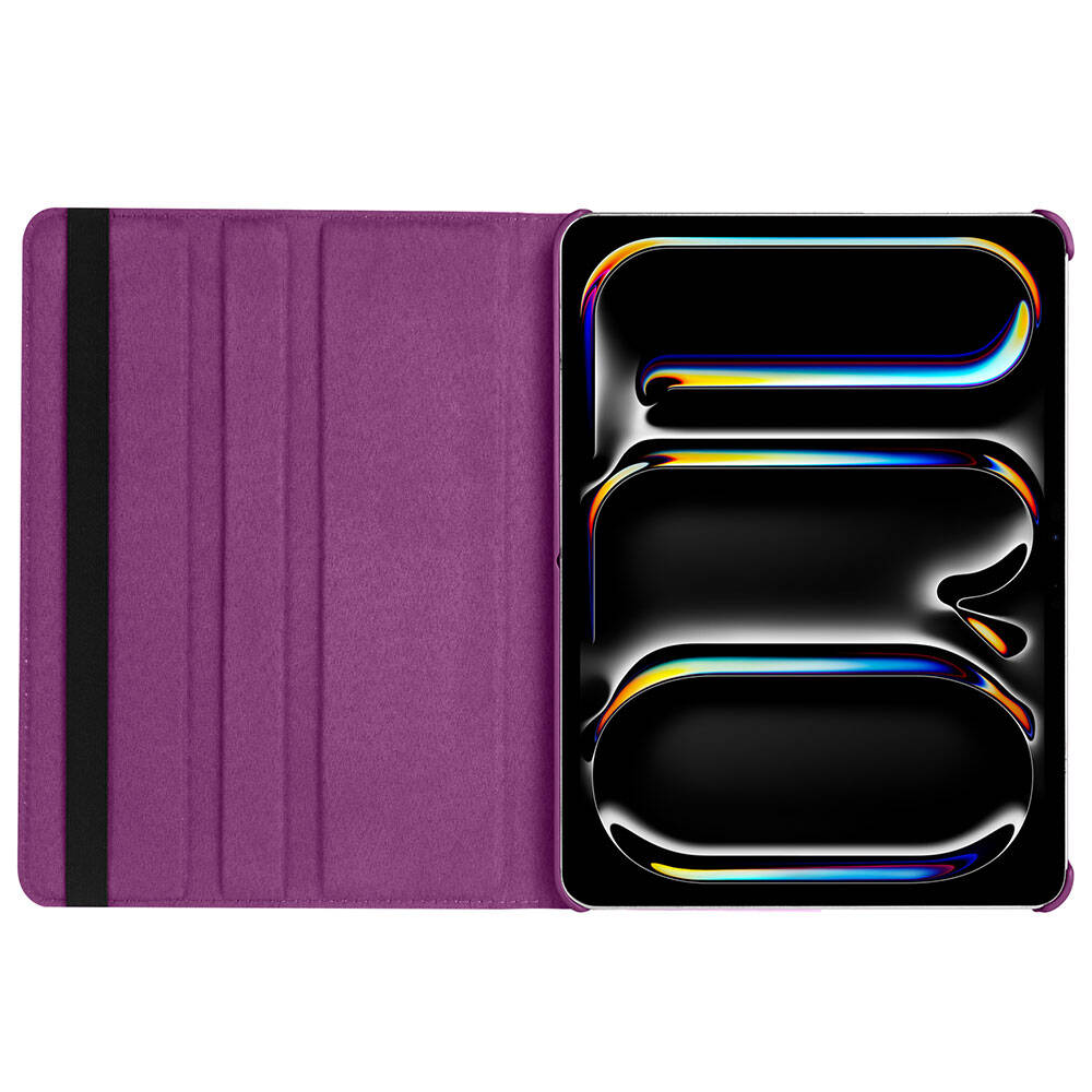 Apple iPad Pro 11 2025 M5 Zore Dönebilen Standlı Kılıf Mavi