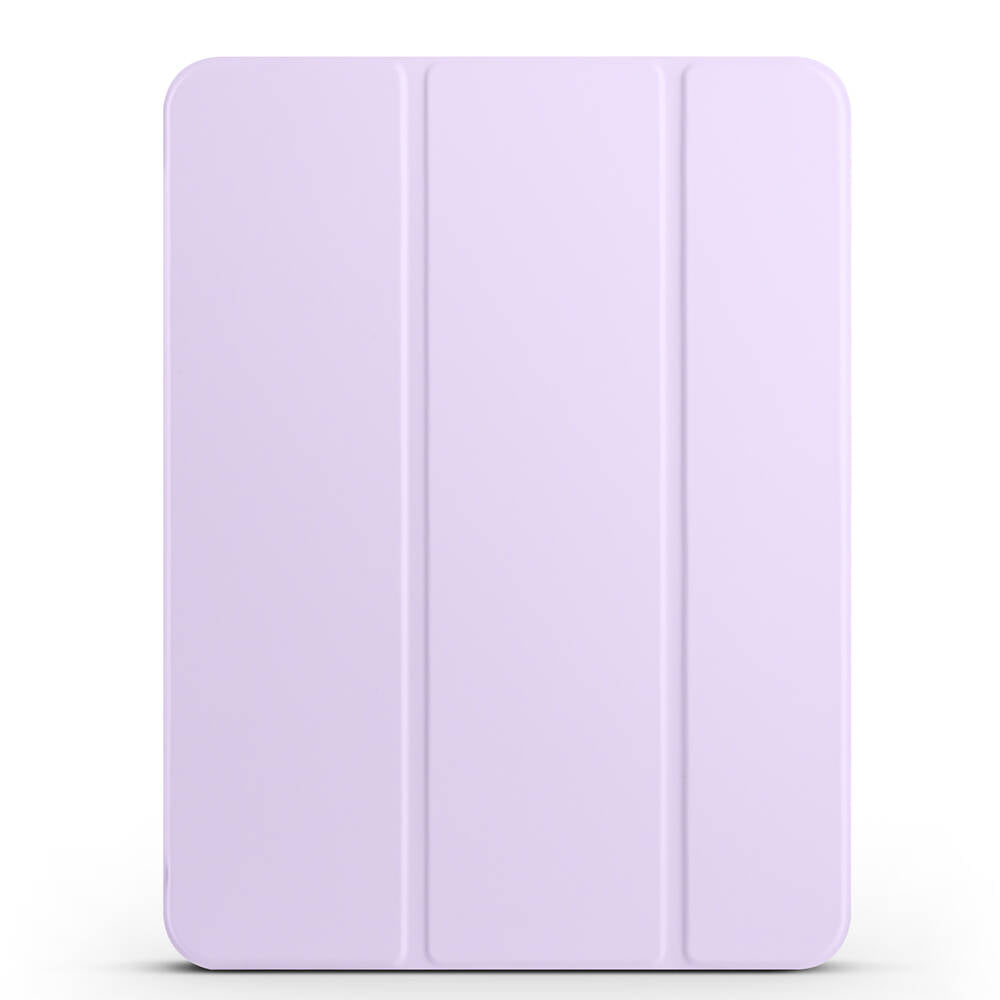 Apple iPad Pro 11 2025 M5 Zore Smart Cover Kalem Bölmeli Standlı 1-1 Kılıf Lila