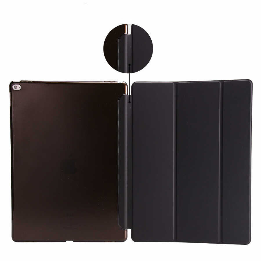 Apple iPad Pro 12.9 2015 Zore Smart Cover Standlı 1-1 Kılıf Yeşil