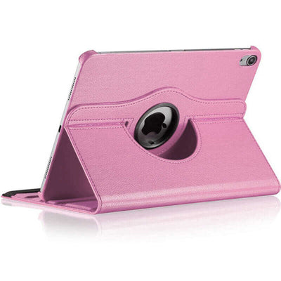 Apple iPad Pro 12.9 2018 (3.Nesil) Zore Dönebilen Standlı Kılıf Pembe Açık