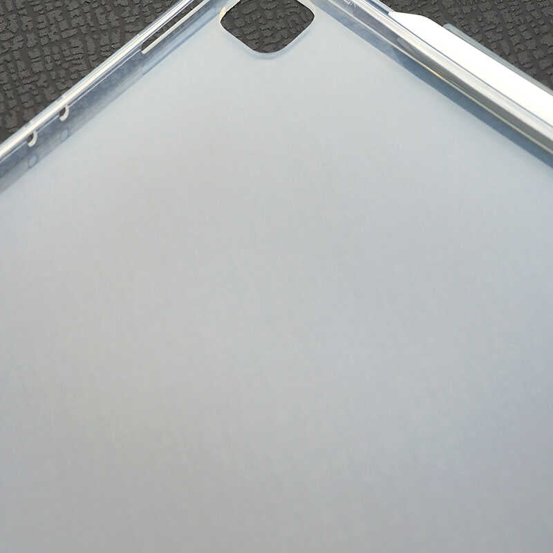Apple iPad Pro 12.9 2020 (4.Nesil) Zore Kalemli Tablet Silikon Siyah