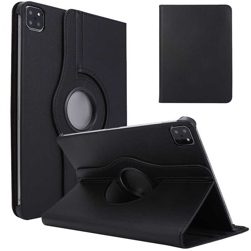 Apple iPad Pro 12.9 2022 M2 Zore Dönebilen Standlı Kılıf