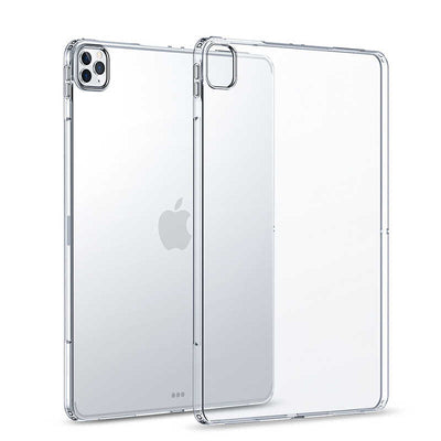 Apple iPad Pro 12.9 Pro 2020 (4.Nesil) Kılıf Zore Tablet Süper Silikon Kapak Renksiz