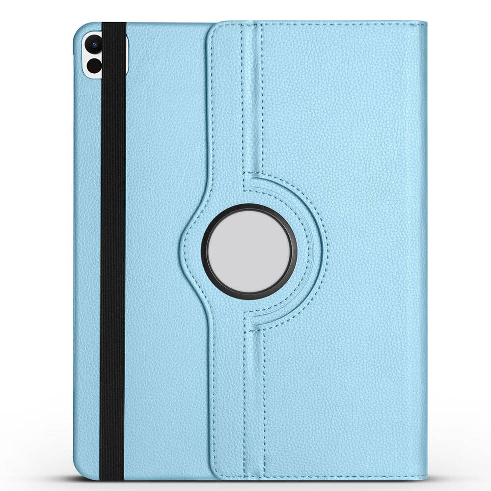 Apple iPad Pro 13 2024 Zore Dönebilen Standlı Kılıf Siyah