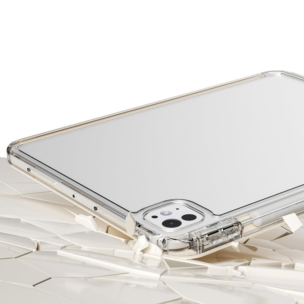 Apple iPad Pro 13 2025 M5 Kılıf Magnetik Ayrılabilen Airbagli Zore Sliding Tablet Kılıfı Gold