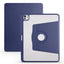 Apple iPad Pro 13 2025 M5 Kılıf Zore Termik Kalem Bölmeli Dönebilen Standlı Kılıf Lacivert