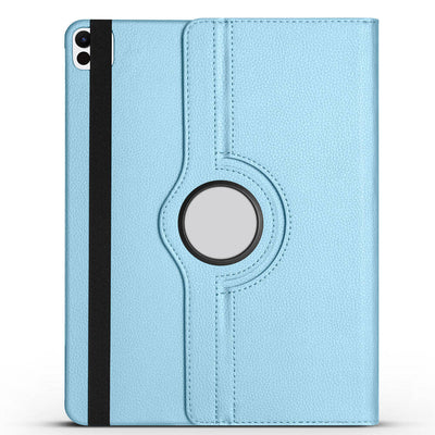 Apple iPad Pro 13 2025 M5 Zore Dönebilen Standlı Kılıf Mor