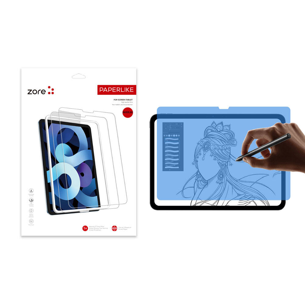 Apple iPad Pro 13 2025 M5 Zore Paper-Like Ekran Koruyucu