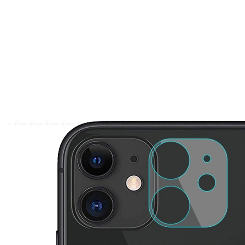 Apple iPhone 11 Zore 3D Full Kamera Koruyucu Renksiz