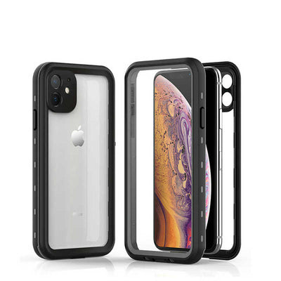 Apple iPhone 11 Kılıf 1-1 Su Geçirmez Kılıf Siyah