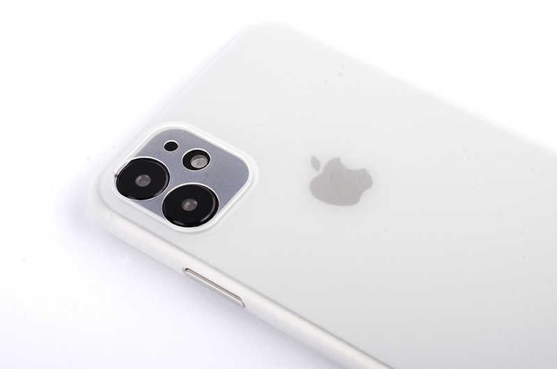 Apple iPhone 11 Kılıf Zore 1.Kalite PP Silikon Beyaz