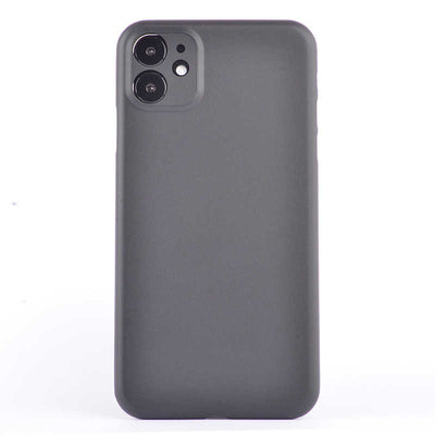 Apple iPhone 11 Kılıf Zore 1.Kalite PP Silikon Siyah
