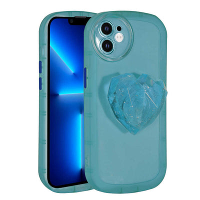 Apple iPhone 11 Kılıf Kamera Korumalı Pop Soketli Renkli Zore Ofro Kapak Pembe