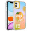 Apple iPhone 11 Kılıf Kamera Korumalı Renkli Desenli Sert Silikon Zore Korn Kapak